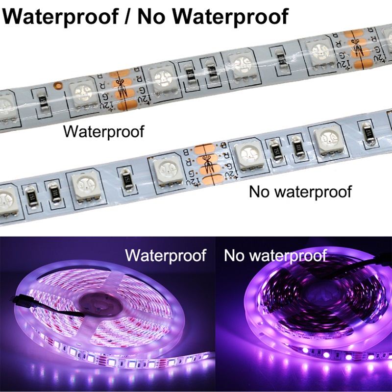 DC12V 16.4ft/M 5050RGB APP Smart Control WiFi LED Strip Light Kit, Work with Amazon Alexa and Google Home, 60LEDs/M, Multi-color Light Strip DC12V 16.4ft/M 5050RGB APP Smart Control WiFi LED Strip Light Kit, Work with Amazon Alexa and Google Home, 60LEDs/M, Multi-color Light Strip